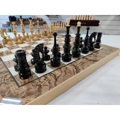 Шахматы нарды шашки подарочные презент орех