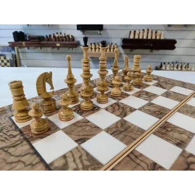 Шахматы нарды шашки подарочные презент орех