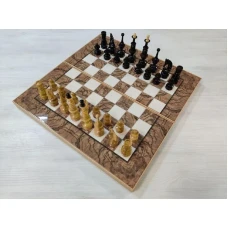 Шахматы нарды шашки подарочные презент орех