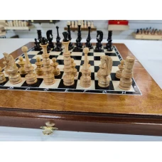 Шахматы нарды шашки подарочные Презент