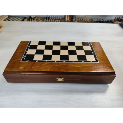 Шахматы нарды шашки подарочные Презент