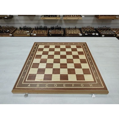 Шахматная доска Турнир красное дерево 50 см