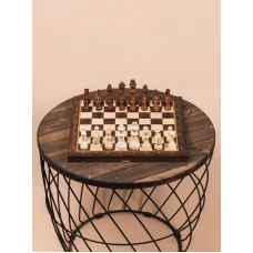 Шахматы подарочные из дерева 37 см складные