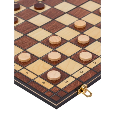 Шахматы нарды шашки Элеганс 39 см