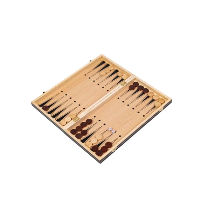 Шахматы нарды шашки Элеганс 39 см