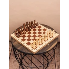 Шахматы классические деревянные Стаунтон светлые 41.5 см