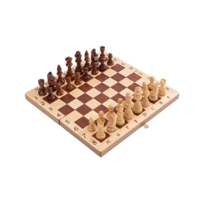 Шахматы классические деревянные Стаунтон светлые 41.5 см