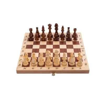 Шахматы классические деревянные Стаунтон светлые 41.5 см