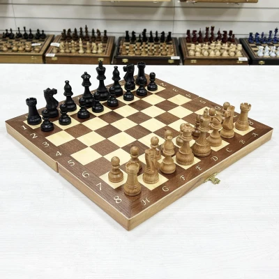 Шахматы деревянные Суприм с утяжелением