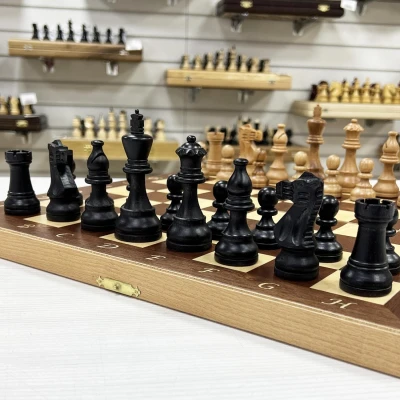 Шахматы деревянные Суприм с утяжелением