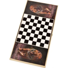 Нарды-Шашки Походные - Бенгальский тигр средние
