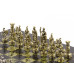 Шахматы подарочные Римские воины из змеевика 28 см