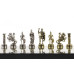 Шахматы подарочные Римские воины из змеевика 28 см