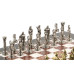 Шахматы "Греко-Римская война" 32х32 см лемезит мрамор