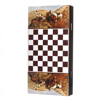 Нарды цветные Привал в горах