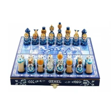 Шахматы подарочные Гжель