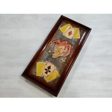 Нарды резные Джокер большие ручная работа