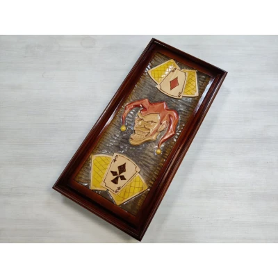 Нарды резные Джокер большие ручная работа