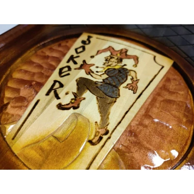 Нарды резные Джокер большие ручная работа