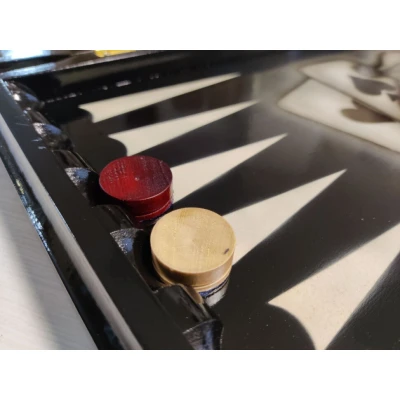 Нарды резные Джокер большие ручная работа