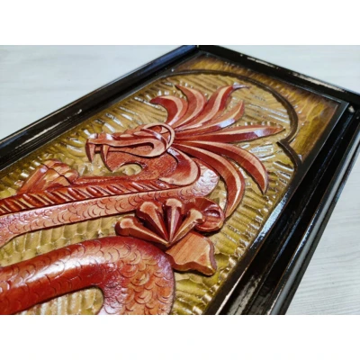 Нарды ручной работы Дракон