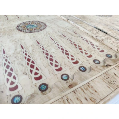 Нарды Драккар карельская береза