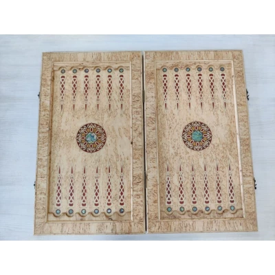 Нарды Драккар карельская береза