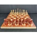 Шахматы большие ручной работы из клена и красного дерева