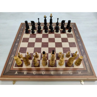 Шахматы Клен презент элит красное дерево