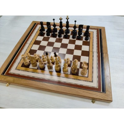 Шахматы нарды шашки Метрополь презент