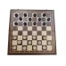 Шашки подарочные 64 клетки из ореха и бука Шашки подарочные 64 клетки из ореха и бука