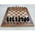 Шахматы подарочные из дерева 50 на 50 см фигуры с утяжелением из бука, доска красное дерево