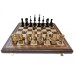 Шахматы Рояльные из ореха и клена, 45 на 45 см в разложенном виде