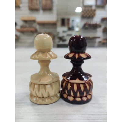 Шахматные фигуры Классика резная (без доски)