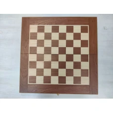 Шахматная доска без фигуры Красное дерево эконом