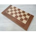 Шахматная доска без фигуры Красное дерево эконом
