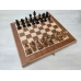 Шахматы складные из бука и красного дерева эконом малые