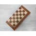 Шахматная доска красное дерево эконом малая (без фигур)