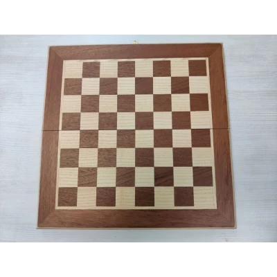 Шахматная доска красное дерево эконом малая (без фигур)