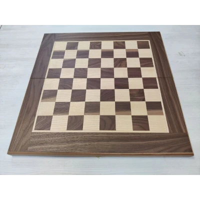 Шахматная доска складная из ореха эконом большая