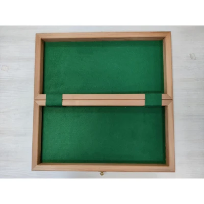 Шахматная доска складная из ореха эконом большая