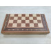 Шахматная доска с нардами и шашками из красного дерева