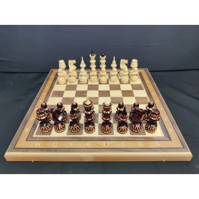 Шахматы резные Точенка орех