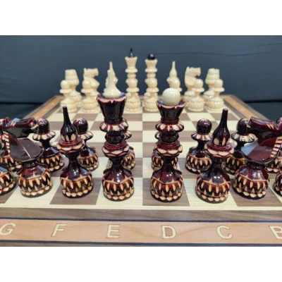 Шахматы резные Точенка орех