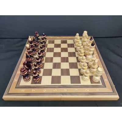 Шахматы резные Точенка орех