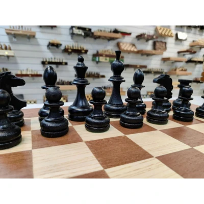 Шахматы Гроссмейстерские большие красное дерево, бук