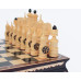 Шахматы профессиональные резные на доске 25 Ледовое побоище