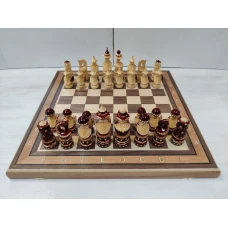 Шахматы резные ручной работы Солдаты