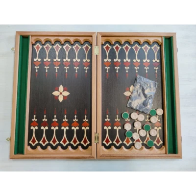 Нарды Роза ветров черное дерево