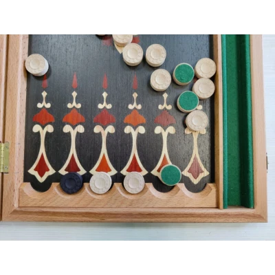 Нарды Роза ветров черное дерево